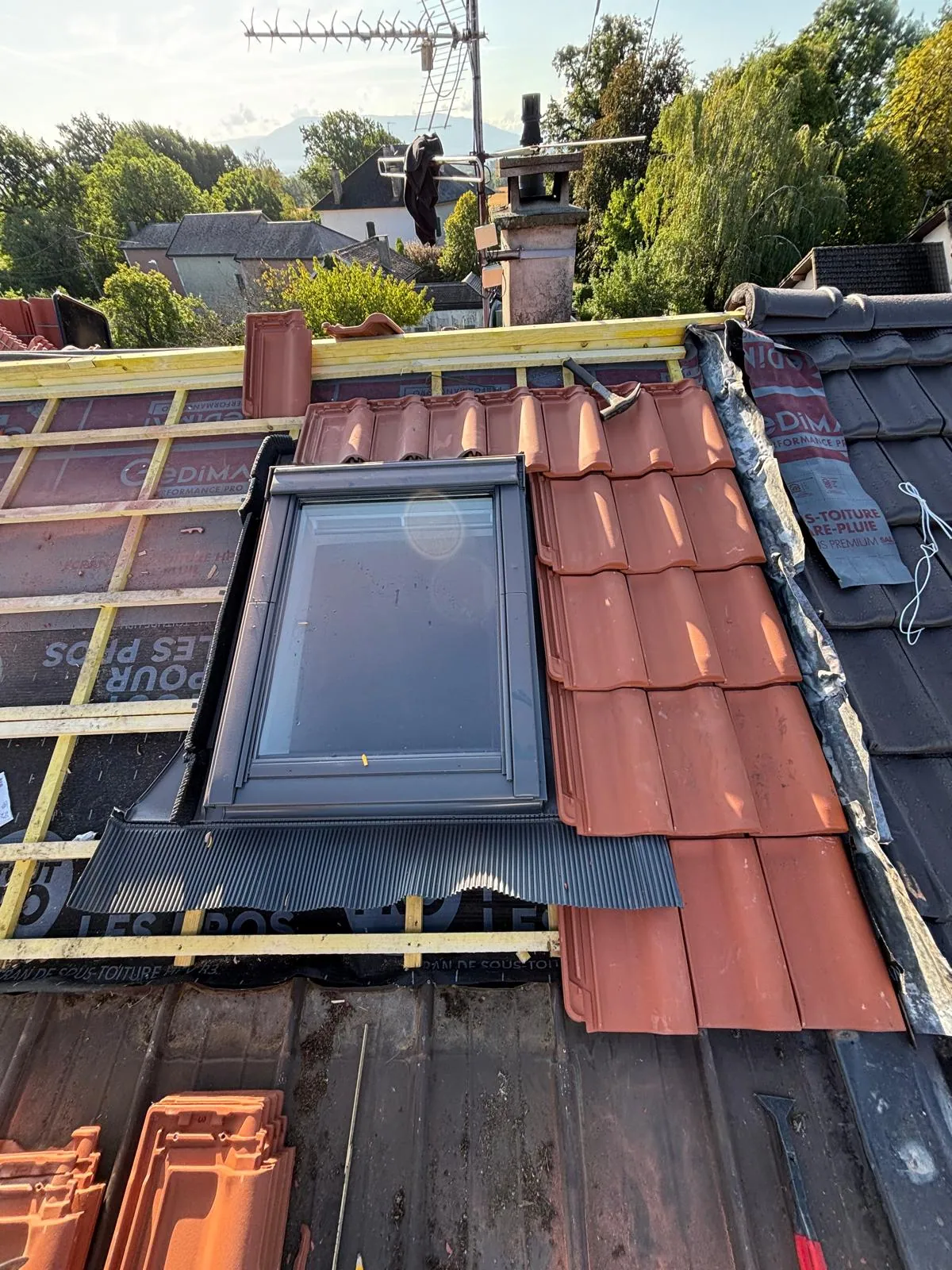 Chantier de couverture {ZONE_PREP}